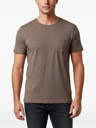 Pre-owned Tom Ford Chest-pocket T-shirt In Brown