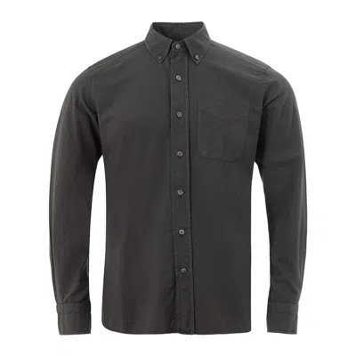 Tom Ford Chic Cotton Shirt For Sophisticated Men's Style In Gray