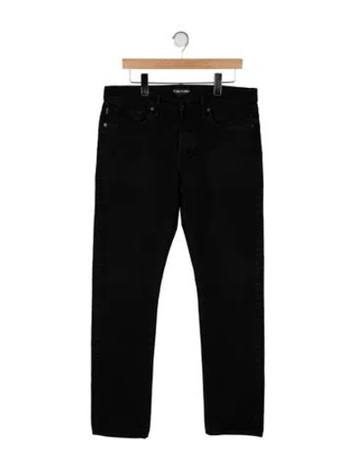 Pre-owned Tom Ford Chinos In Black