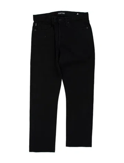 Pre-owned Tom Ford Chinos In Black