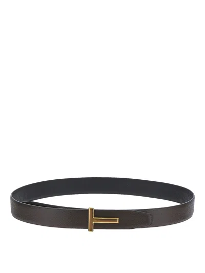 Tom Ford Belt In Beis