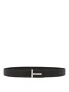 Tom Ford Logo Reversible Belt Belts Multicolor