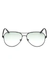 Tom Ford Clark 59mm Gradient Pilot Sunglasses
