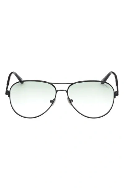 Tom Ford Clark 59mm Gradient Pilot Sunglasses