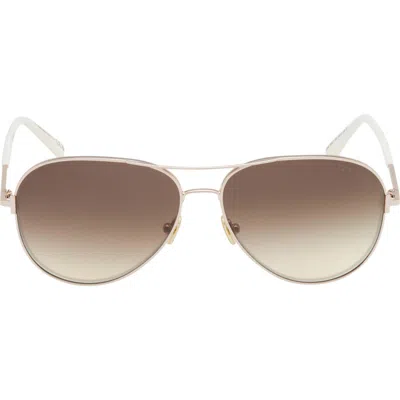 Tom Ford Clark 59mm Pilot Sunglasses