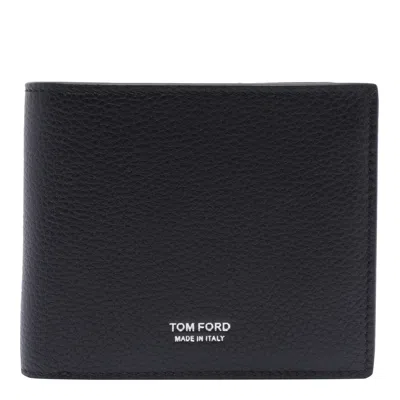 Tom Ford Classic Bifold Wallet In Black