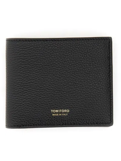 Tom Ford Classic Bifold Wallet In Black