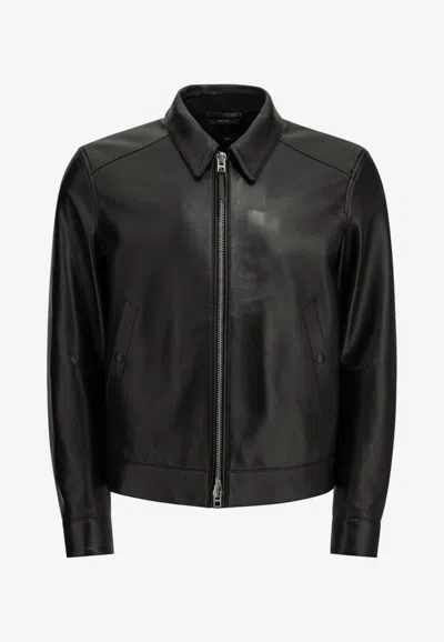 Tom Ford Classic Biker Jacket In Multi