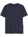 Tom Ford Short-sleeved Solid T-shirt In Blue