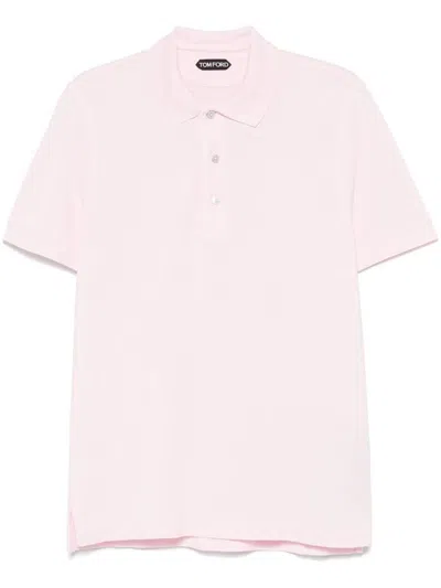 Tom Ford Classic Pink Cotton Polo