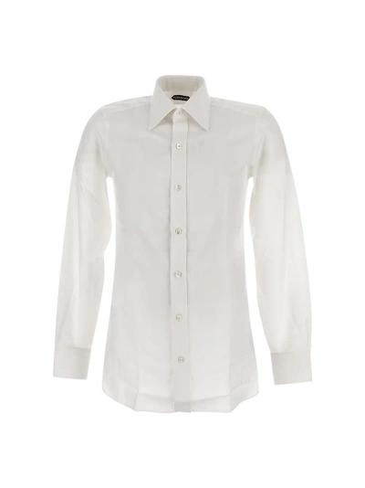 Tom Ford Classic Shirt In Blue