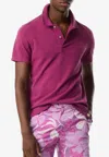 Tom Ford Classic Short-sleeved Polo T-shirt In Magenta