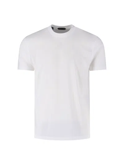 Tom Ford White Lyocell Blend T-shirt