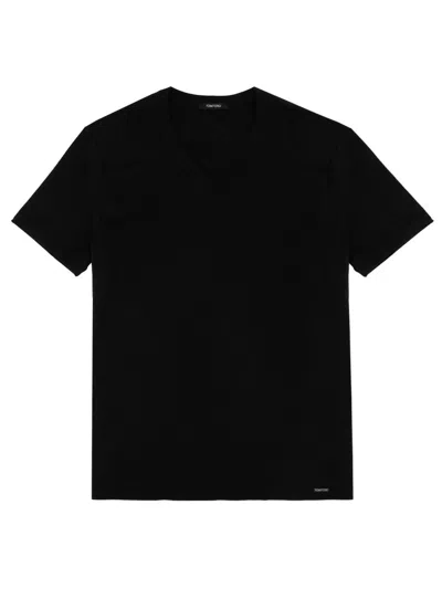 Tom Ford Classic T-shirt Underwear For Men In Black
