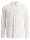 TOM FORD CLASSIC WHITE SHIRT FOR MEN WITH CHEST POCKETS