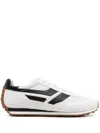 Tom Ford Mick Suede And Mesh Sneakers Shoes In White