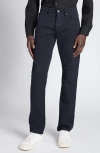 Tom Ford Clean Compact Twill Slim Fit Pants In Navy