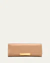 Tom Ford Clutch Bag In Moire Fabric In Black
