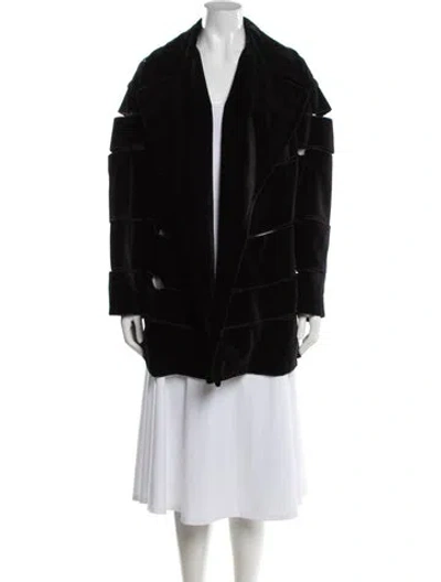 Pre-owned Tom Ford Coat In Black