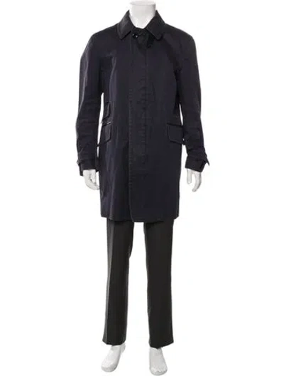 Pre-owned Tom Ford Coat In Blue