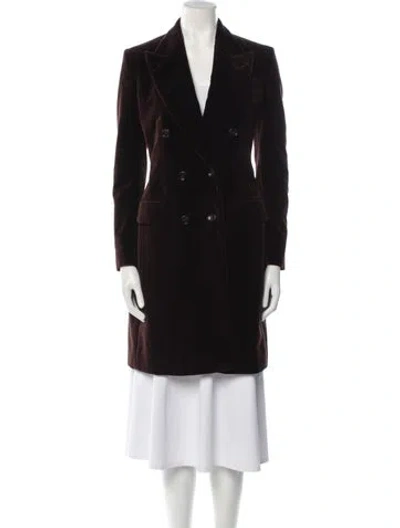 Pre-owned Tom Ford Coat In Brown