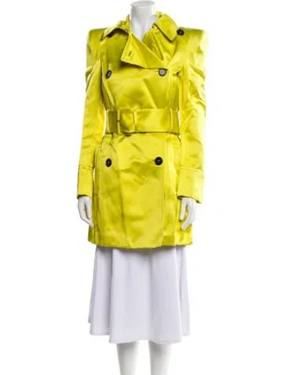 Pre-owned Tom Ford Coat In Yellow