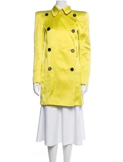 Pre-owned Tom Ford Coat In Yellow