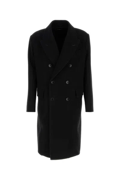 Tom Ford Black Wool Coat