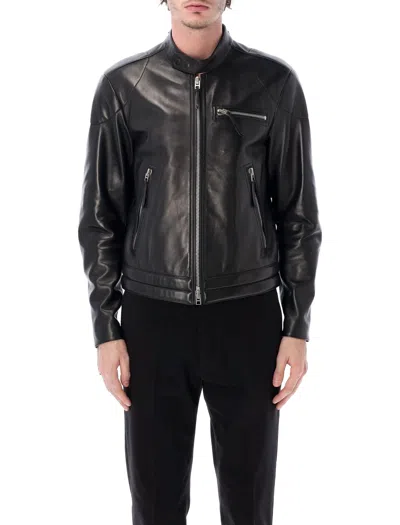 Tom Ford Coats Black In Gray