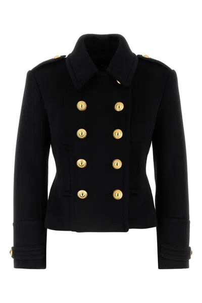 Tom Ford Woman Black Jackets In Multicolor