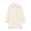 Tom Ford Brushed Peacoat In White
