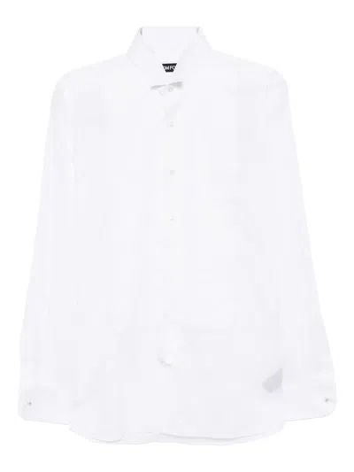 Tom Ford Cocktail Voile Evening Shirt In White