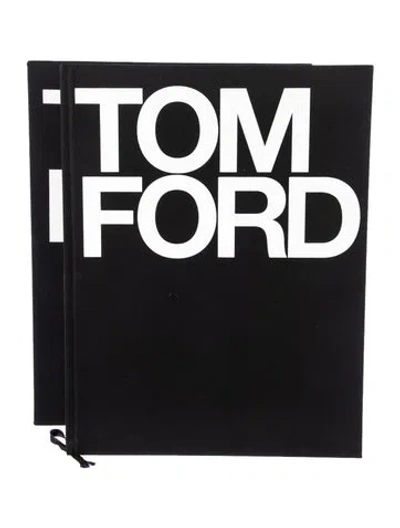 Pre-owned Tom Ford Coffee Table Book In Black/white