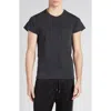 Tom Ford Cold Dye Cotton Pocket T-shirt In Charcoal