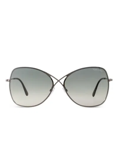 Tom Ford Colette Sunglasses In 黑色