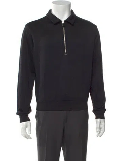 Pre-owned Tom Ford Collar Long Sleeve Sweatshirt In Black