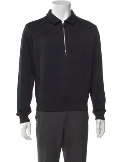 Pre-owned Tom Ford Collar Long Sleeve Sweatshirt In Black