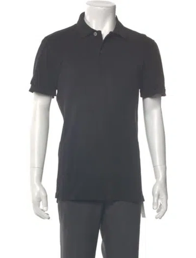 Pre-owned Tom Ford Collar Short Sleeve Polo Shirt In Gray