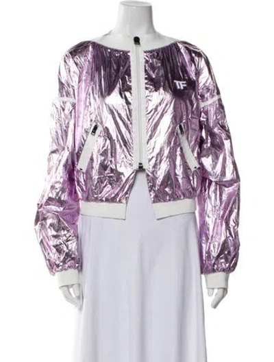 Pre-owned Tom Ford Colorblock Pattern Evening Jacket In Multi