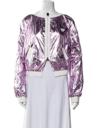 Pre-owned Tom Ford Colorblock Pattern Evening Jacket In Multi