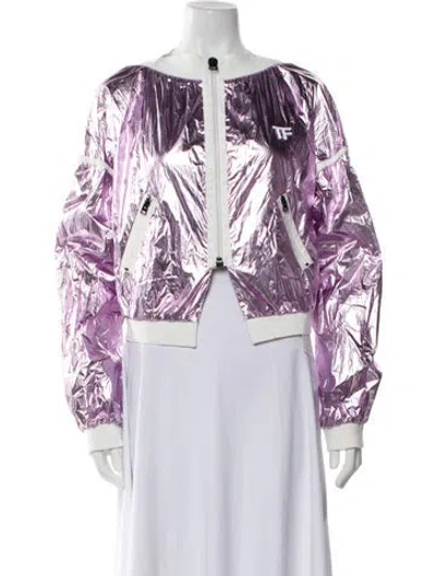 Pre-owned Tom Ford Colorblock Pattern Evening Jacket In Multi