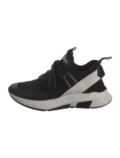 Pre-owned Tom Ford Colorblock Pattern Sneakers In Multi