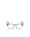 Tom Ford Colour-block Square-frame Glasses In White