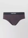 Tom Ford Comfortable Briefs Featuring Elastic Waistband In Black