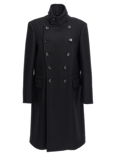 Tom Ford Black Double Breasted Trench Coat