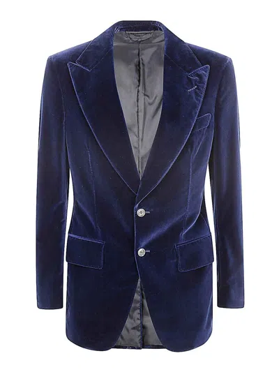 TOM FORD COMPACT LIGHT VELVET ATTICUS JACKET