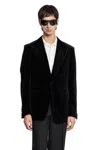 Tom Ford Shelton Fluid Velvet Cocktail Jacket In Black
