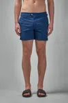 Tom Ford Blue Swimsuit With Buckle On The Front In Tech Fabric Man In Blue