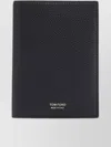 Tom Ford Black Calf Leather Passport Holder