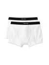 Tom Ford Stretch-cotton Boxer Briefs In White